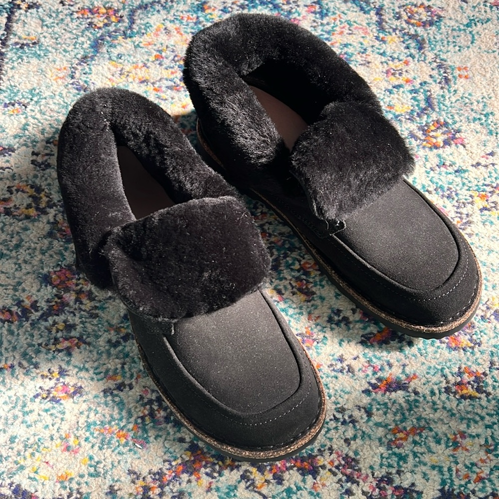 Birkenstock Bakki Suede Leather Chukka Booties